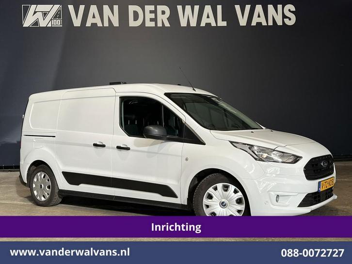 Ford Transit Connect | 1.5 EcoBlue 100pk L2H1 Inrichting, Auto's, Bestelauto's, Dealer onderhouden, Te koop, Handgeschakeld, Diesel