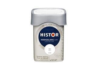 Histor Perfect Finish Hoogglans - Wit 6400 - 0.75 liter, Doe-het-zelf en Verbouw, Verf, Beits en Lak, Lak, Wit, Nieuw, Minder dan 5 liter