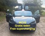 Tesla Model X 2016 90D 7p.|FREECHARGE|Leer|20Inch|Trekhaak, Model X, Zwart, Leder, Elektrisch