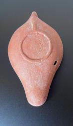 Oud-Romeins, Keizerrijk Terracotta olielamp, Antiek en Kunst