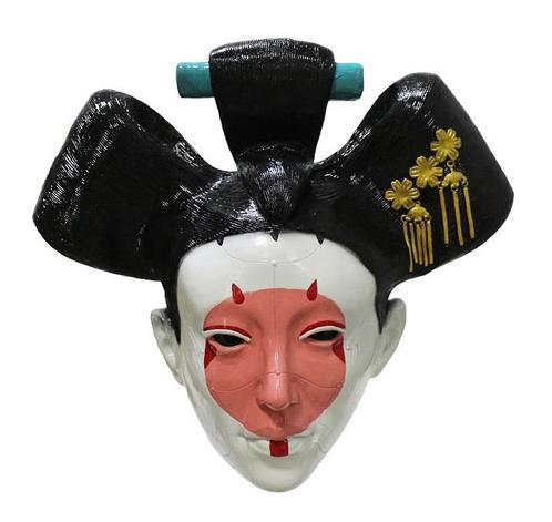 Geisha masker (Ghost in the shell), Kleding | Dames, Carnavalskleding en Feestkleding, Nieuw, Verzenden