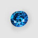 1 pcs Diamant (Kleurbehandeld) - 0.52 ct - Rond - Fancy, Nieuw