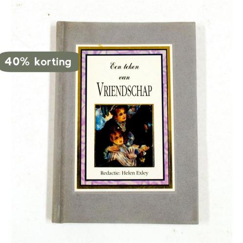 Luxe fluweel editie Een teken van vriendschap 9789065556431, Boeken, Psychologie, Zo goed als nieuw, Verzenden