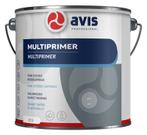 Avis multiprimer 2,5 liter, grijs ral 7040, Verzenden, Nieuw