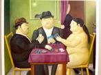 Fernando Botero Angulo (1932- 2023) - I giocatori di carte, Antiek en Kunst