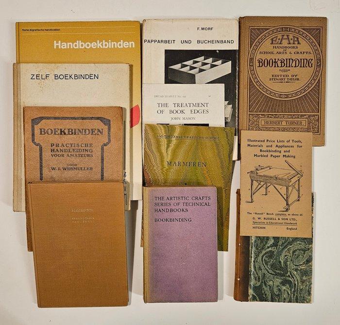 Divers - 11 books on bookbinding - 1915-1991, Antiek en Kunst, Antiek | Boeken en Bijbels