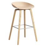 20% Korting | Hay About a Stool Barkruk, Verzenden, Zo goed als nieuw, Hout, 60 tot 90 cm
