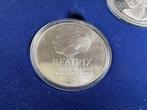 Nederland. Muntset Beatrix in Zilver in cassette (Zonder, Postzegels en Munten, Munten | Nederland