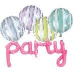 Helium Ballonnen Set Pool Party 5st, Hobby en Vrije tijd, Feestartikelen, Verzenden, Nieuw