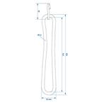 ProPlus Spanrubber - 20 cm - met S-haak - Zwart - 4 stuks, Ophalen of Verzenden, Nieuw