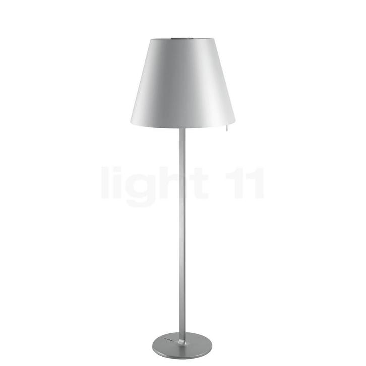 Artemide Melampo Terra, aluminiumgrijs - 58 cm (Verlichting), Huis en Inrichting, Lampen | Vloerlampen, Nieuw, Verzenden