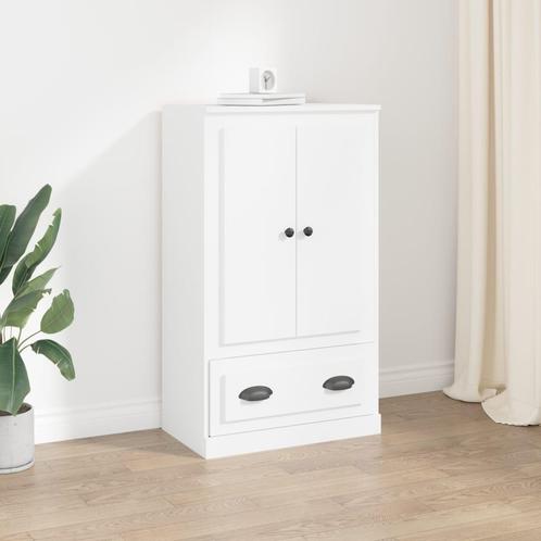 vidaXL buffetkast 60x35,5x103,5 cm bewerkt hout wit, Huis en Inrichting, Kasten | Buffetkasten, 25 tot 50 cm, Nieuw, Overige houtsoorten