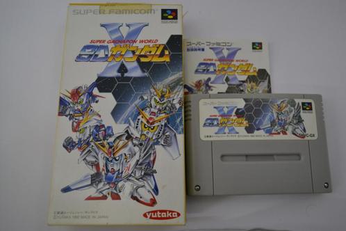 Super Gachapon World - SD Gundam X (SF JPN), Spelcomputers en Games, Games | Nintendo Super NES, Zo goed als nieuw, Verzenden