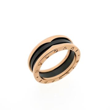 18 Krt. Rosé gouden ring; B.zero1 | BVLGARI