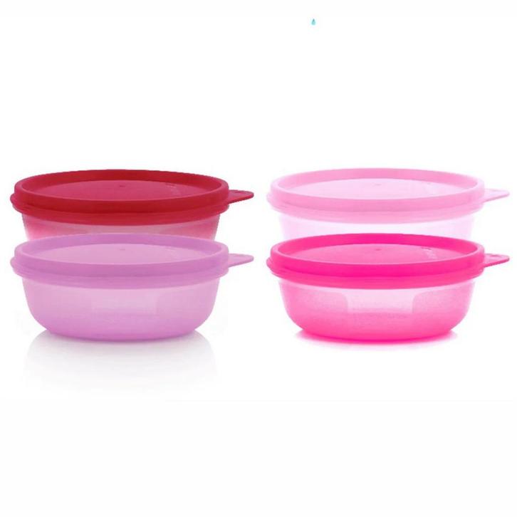 Tupperware 4 Ruimtekommen 300 ml Roze, Huis en Inrichting, Keuken | Tupperware, Nieuw, Ophalen of Verzenden
