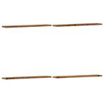 Houten Wandschappen 4 stuks | Tweedekansje | OP=OP!, Ophalen of Verzenden, Nieuw
