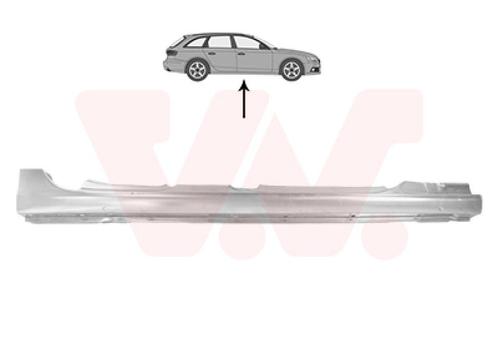 DREMPEL VOOR AUDI A4 B8 2007-2011, Auto diversen, Auto-accessoires, Nieuw, Ophalen of Verzenden