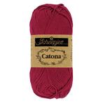 Scheepjes Catona - 10g - 517 Ruby, Hobby en Vrije tijd, Breien en Haken, Ophalen of Verzenden, Nieuw, Breien of Haken, Wol of Garen