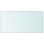 Tafelblad Glas 50x100 - Tweedekansje - Makeover!, 50 tot 100 cm, Eenvoudig, Nieuw, Glas
