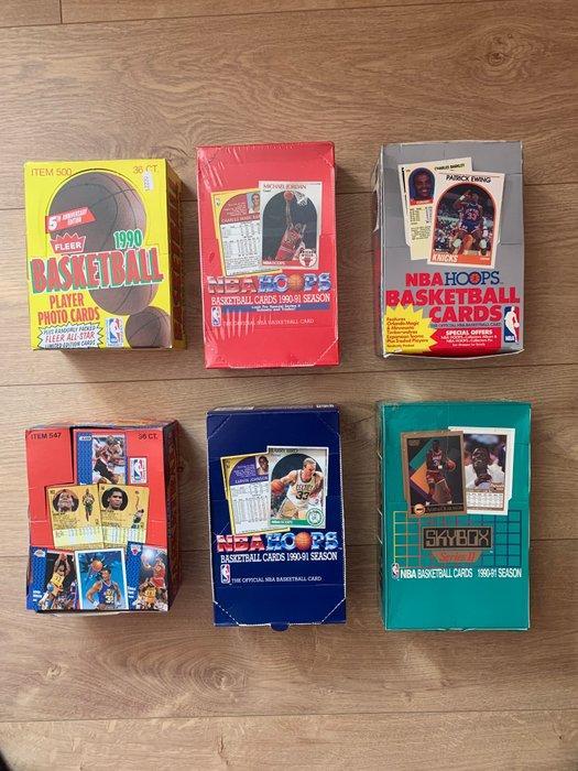 1989,90,91,92 Fleer, NBA Hoops, Skybox, Collegiate, Verzamelen, Stickers