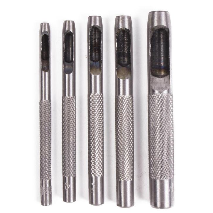 Benson Holpijpset - 85 mm - Staal - 5 maten - Voor papier..., Doe-het-zelf en Verbouw, Gereedschap | Handgereedschap, Nieuw, Ophalen of Verzenden