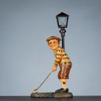 Lamp met golfspeler, Ophalen of Verzenden