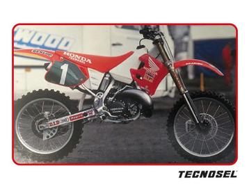 1992 Honda CR 125 250 team graphics stickers + zadelhoes kit