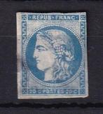 Frankrijk 1870 - Waardering €2200, Bordeaux 20cts blauw, Gestempeld