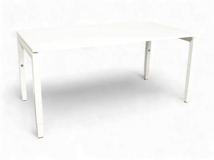 Pro-Office N-poot bureau, 160x80 cm, wit, Huis en Inrichting, Bureaus, Nieuw, Ophalen of Verzenden