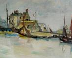 Celso Lagar (1891-1966) - Puerto de Honfleur, Antiek en Kunst, Kunst | Schilderijen | Klassiek