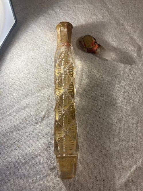 No Reserve Price - Parfumfles - 2) Geparfumeerde fles, deze, Antiek en Kunst, Antiek | Glas en Kristal