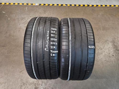285/35/21 105Y BRIDGESTONE TURANZA6* D23 5,9MM PROFIEL, Auto-onderdelen, Banden en Velgen, 21 inch, Erkend duurzaam, Zomerbanden