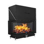 Inbouw Houtkachel Quattro 90 Max Links Glas, Nieuw