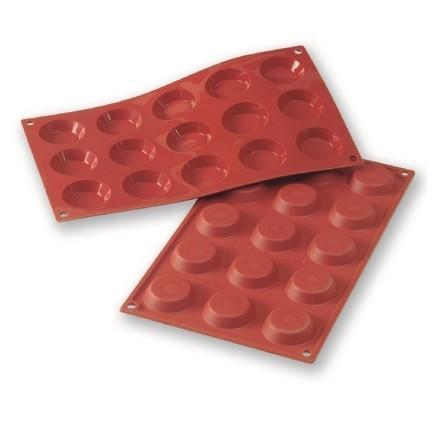 Siliconen Bakvorm Tartelet Mini Ø45h10mm (15), Hobby en Vrije tijd, Taarten en Cupcakes maken, Nieuw, Verzenden