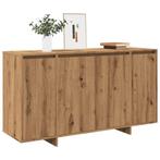 vidaXL Dressoir 135x41x75 cm bewerkt hout artisanaal, Verzenden, Nieuw, Overige houtsoorten