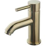 Wiesbaden Caral Wastafelkraan laag - Geborsteld Messing -, Ophalen of Verzenden, Nieuw