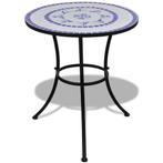 Tuin Tafel Mozaiek 60cm | Tweedekansje | 50% Korting, Ophalen of Verzenden, Nieuw, Rond, Metaal
