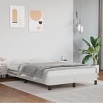 vidaXL Bedframe kunstleer wit 120x200 cm, Overige materialen, Verzenden, Wit, Nieuw