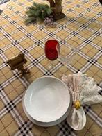 san Leucio - Grote traditioneel kerst gobelin tafellaken -, Antiek en Kunst