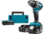 MAKITA Boor/Schroefmachine DDF484RTJ - 5.0 Ah - 18V, Verzenden, Zo goed als nieuw