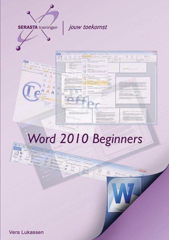 9789081791069 Word 2010 Beginners Vera Lukassen, Boeken, Schoolboeken, Nieuw, Verzenden