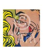 Kunstdruk Roy Lichtenstein - Kiss V 35.5x28cm, Verzenden, Nieuw