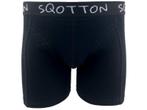 Boxershort - SQOTTON® - Basic - Zwart, Kleding | Heren, Ondergoed, Verzenden