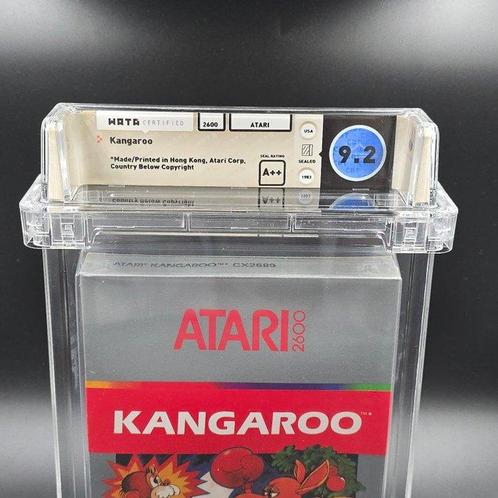 Atari - 2600 - Kangaroo WATA 9.2 A++ Sealed - Videogame - In, Spelcomputers en Games, Spelcomputers | Overige Accessoires