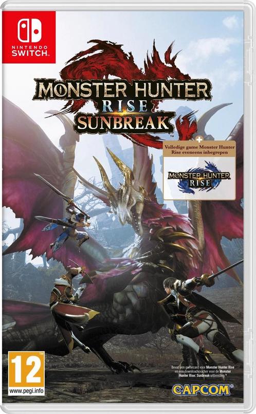 Monster Hunter Rise + Sunbreak, Spelcomputers en Games, Games | Overige, Verzenden