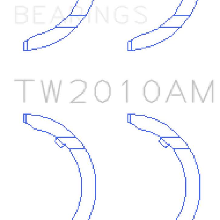 King Engine Bearings Volkswagen JR 1.6L (td) Thrust Washer, Auto-onderdelen, Motor en Toebehoren, Ophalen of Verzenden