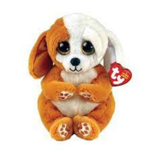 TY Beanie Babies Bellies Ruggles Dog 15 cm, Kinderen en Baby's, Speelgoed | Knuffels en Pluche, Nieuw, Verzenden