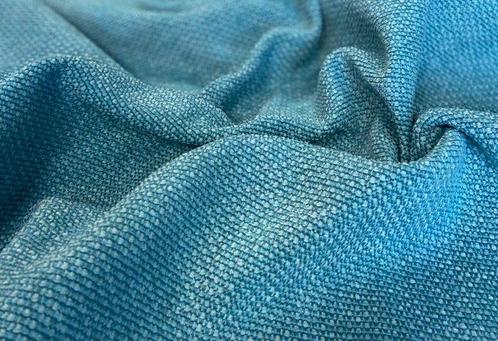 Speciaal geweven stof diepblauw, gemaakt in Italië -, Antiek en Kunst, Antiek | Kleden en Textiel