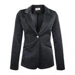 Verysimple • zwarte glitter blazer • XS (IT40), Verzenden, Nieuw, Maat 34 (XS) of kleiner, Verysimple