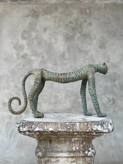 Beeld, NO RESERVE PRICE - Cheetah - Elegant Sculpture,, Antiek en Kunst, Kunst | Designobjecten